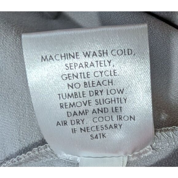 Eileen Fisher Washable Stretch Crepe Straight Leg Pants Soft grey 1X - Picture 14 of 14